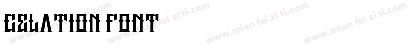 celation font字体转换